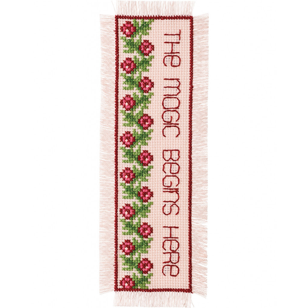 Permin Broderikit - The magic begins here 7x22 cm