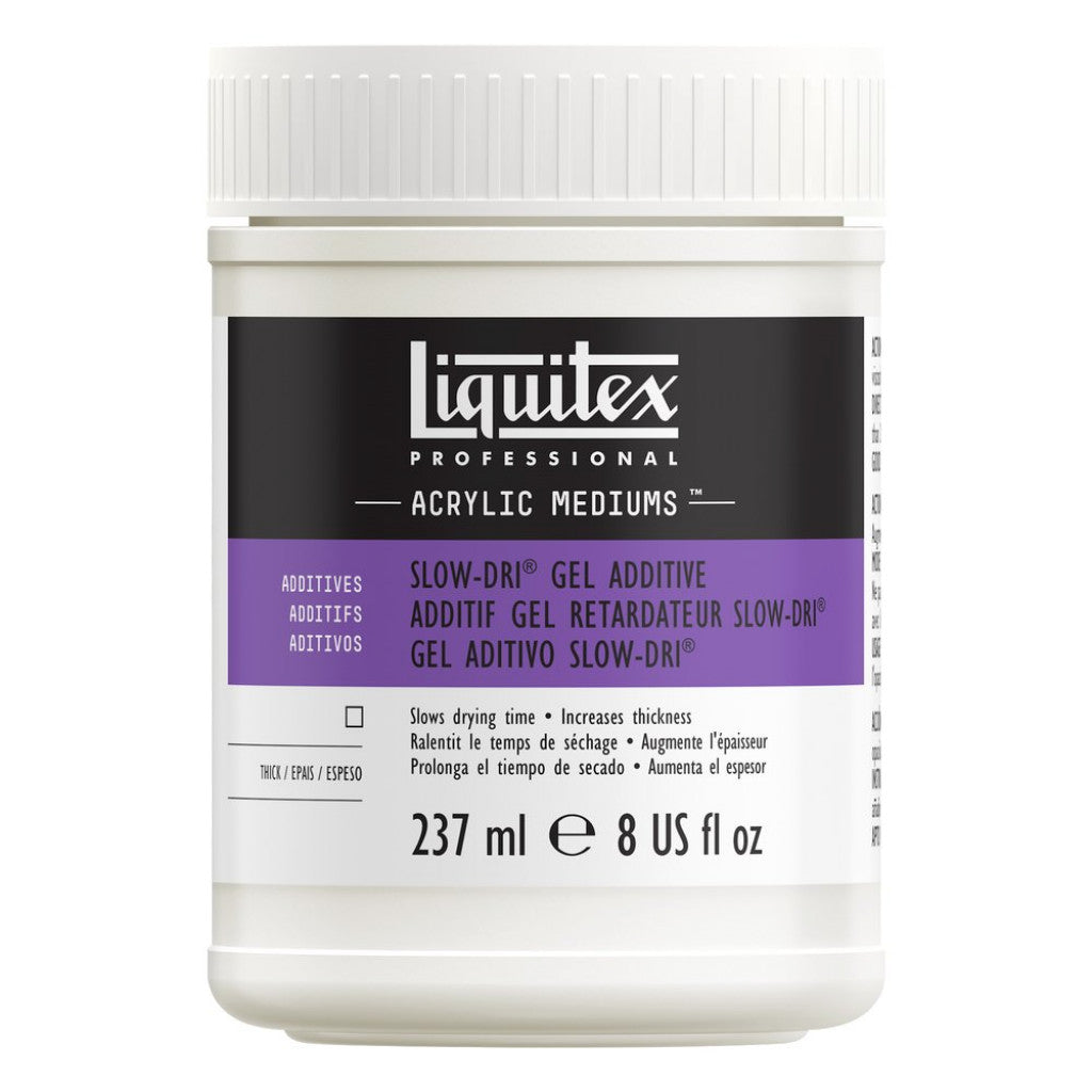 Liquitex Add. Slow-Dri Gel - Retarder, 237ml