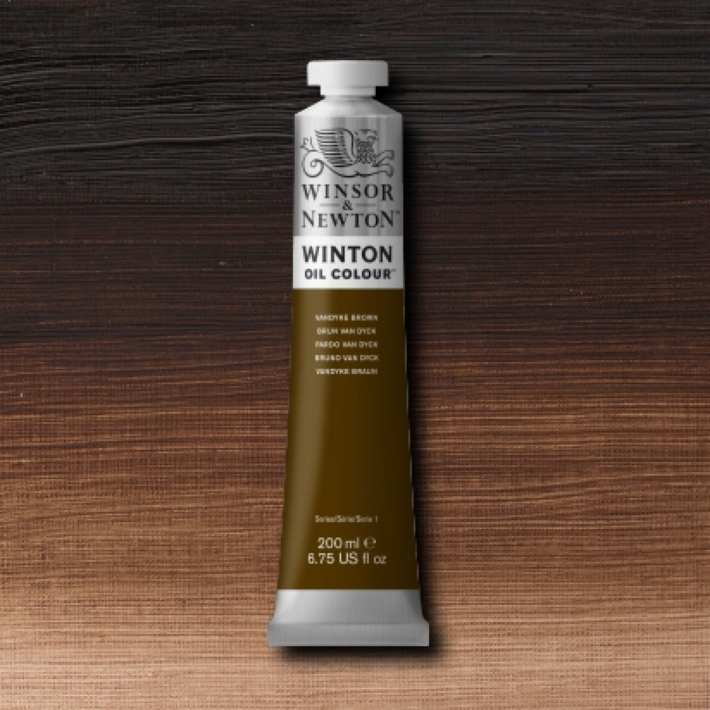 W&N - Winton Oil 200ml - 676 Vandyke Brown