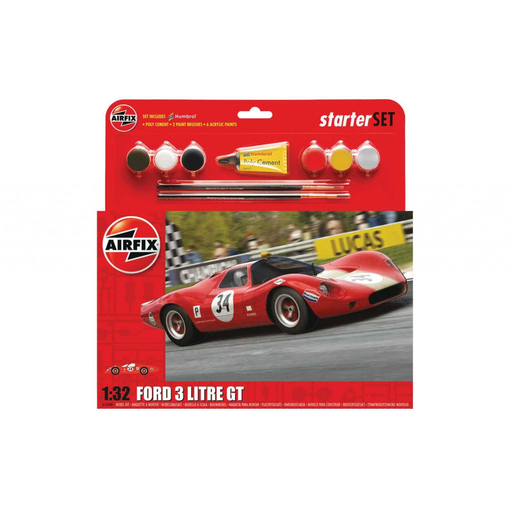 Airfix - Starter Set Ford 3 Litre GT 1:32