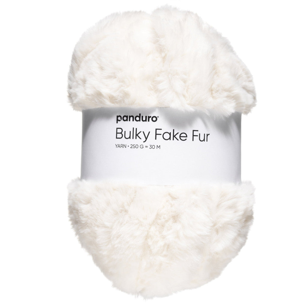 Bulky Fake Fur 250g - Creme