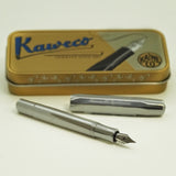 Kaweco AL Sport Fyllepenn - F 0.7mm - Raw