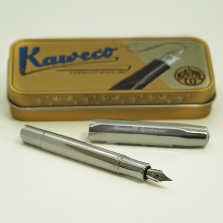 Kaweco AL Sport Fyllepenn - F 0.7mm - Raw