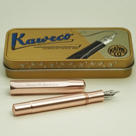 Kaweco AL Sport Fyllepenn - F 0.7mm - Rosé Gold