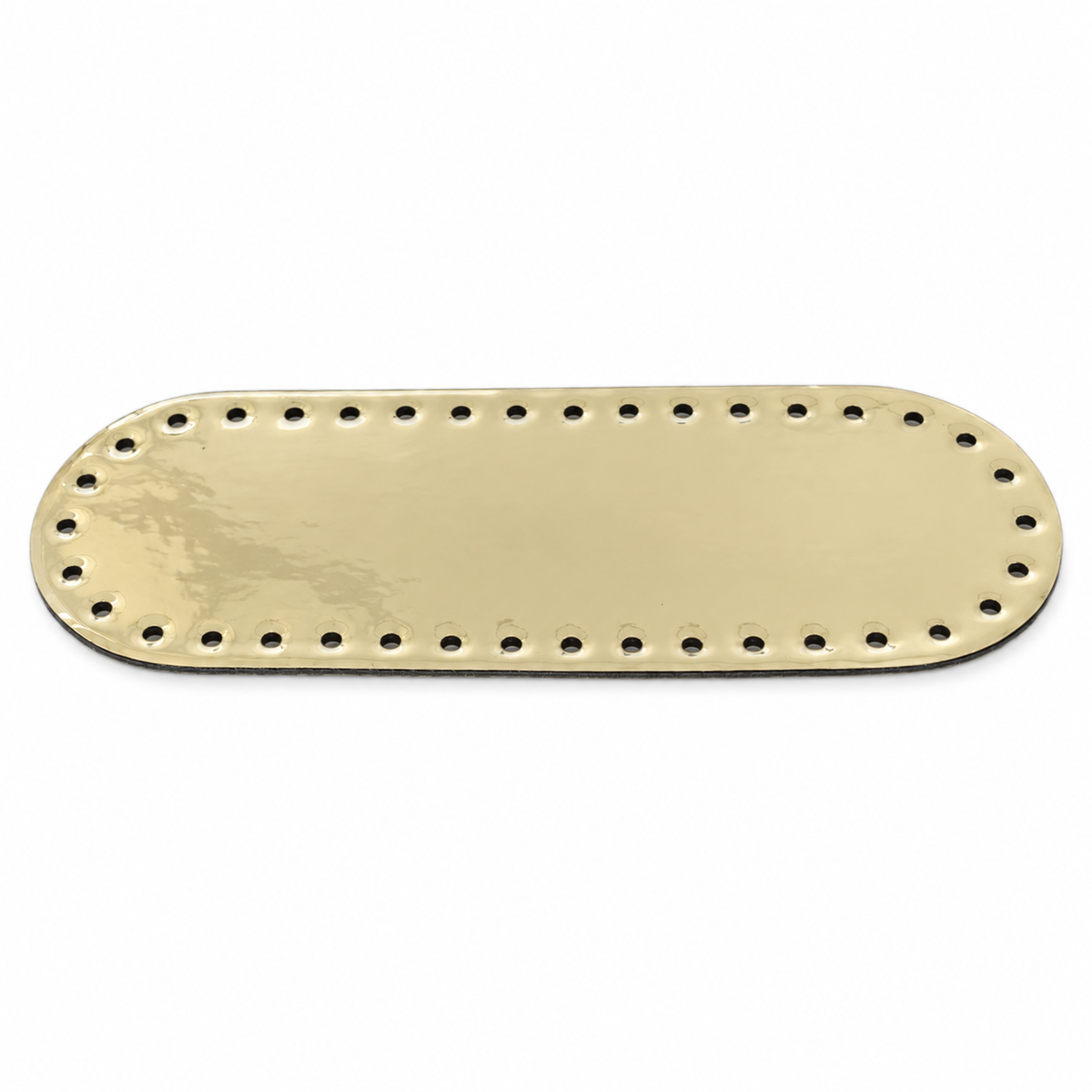Borgo de' Pazzi Veskebunn med Speileffekt - 21x8cm, Oro (Gull)
