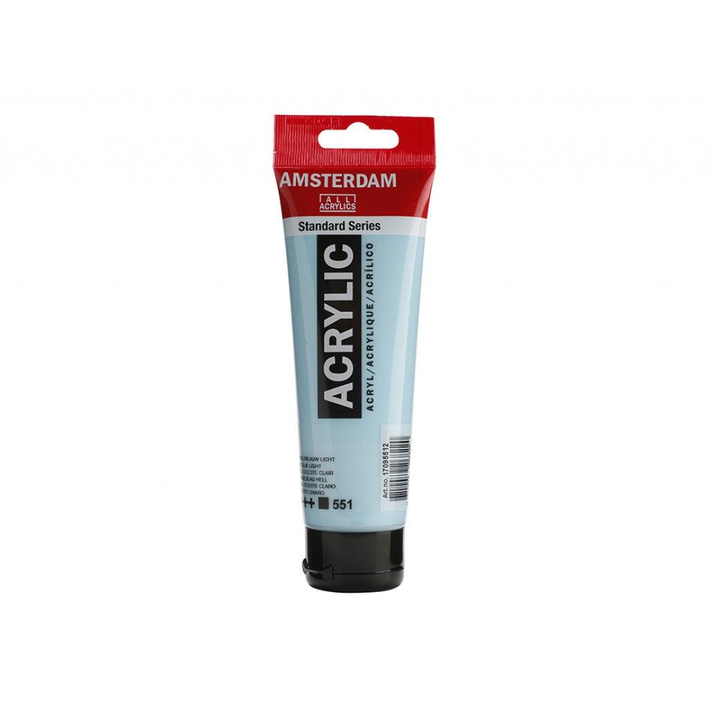 Amsterdam Standard 120ml - 551 Sky Blue Light - HobbyHimmelen