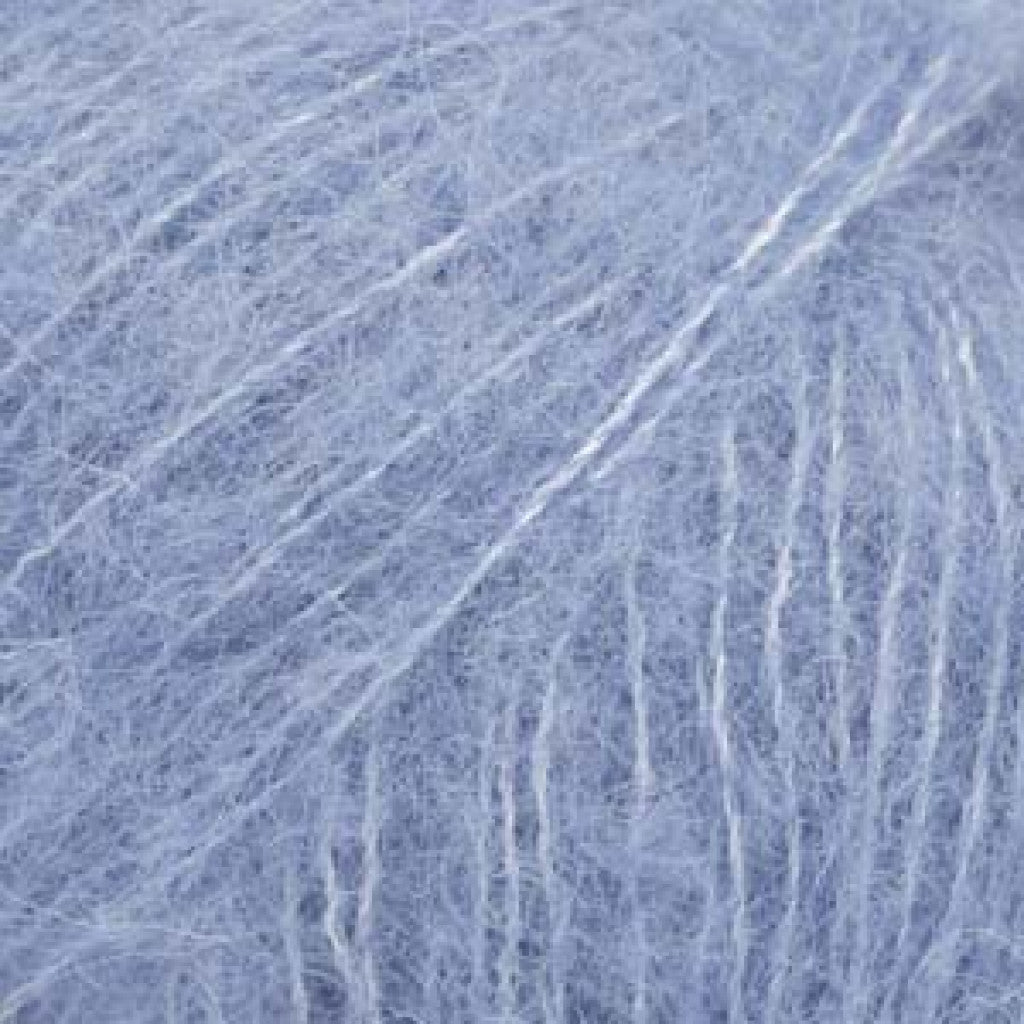 Brushed Alpaca Silk Uni - 28 Stillehavsblå