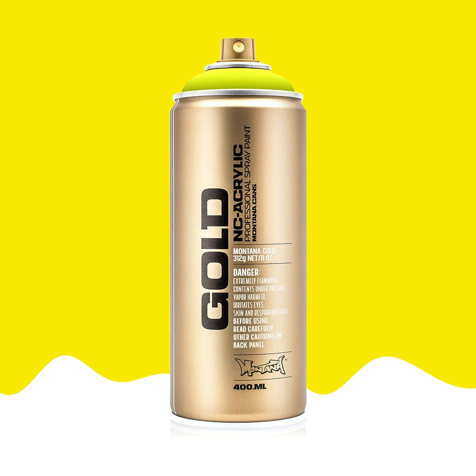Montana - Gold 400ml - F1000 Fluorescent Flash Yellow