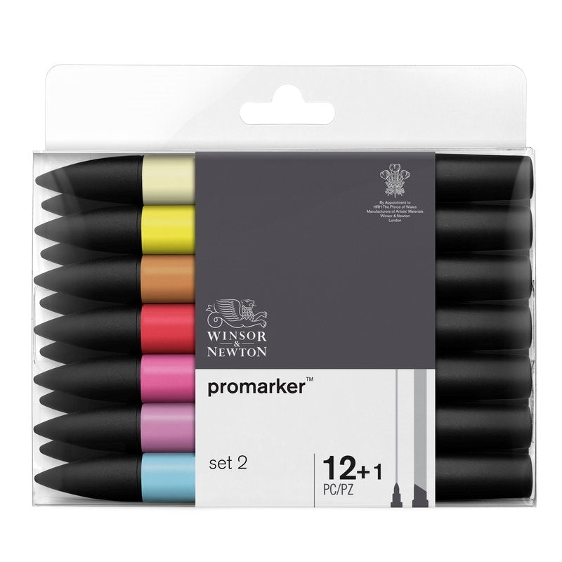 W&N - Promarker - sett 12+1 Set 2