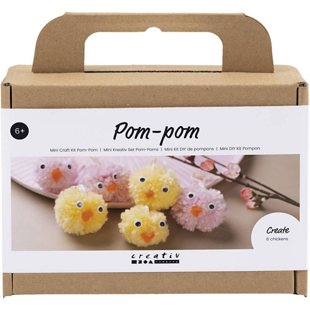 DIY Påske - Pompon-kyllinger