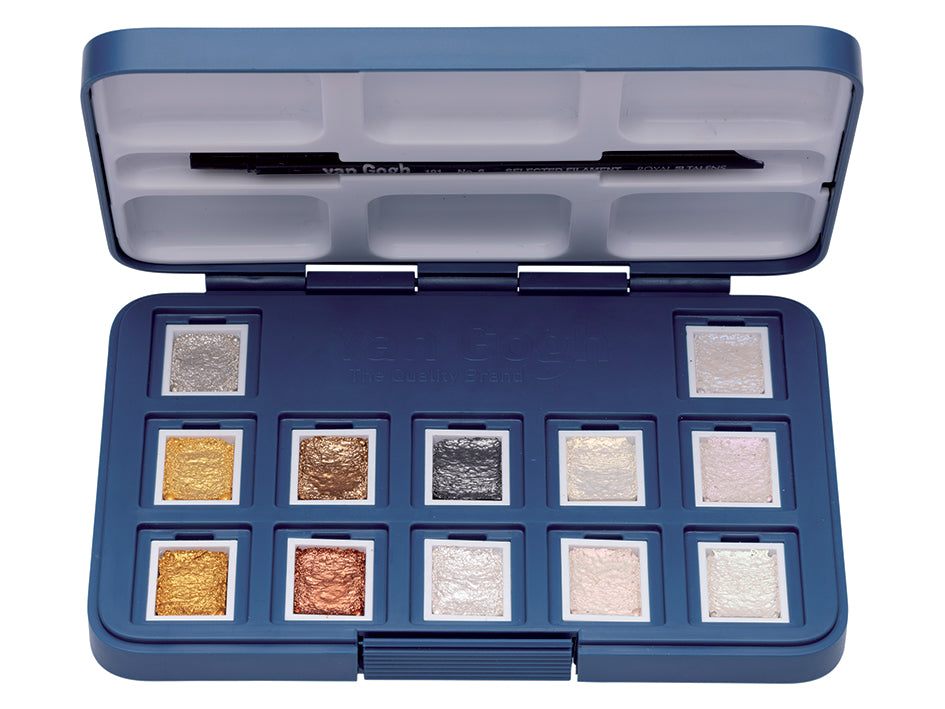 Van Gogh Akvarell - Pocketbox Metallic/Interference