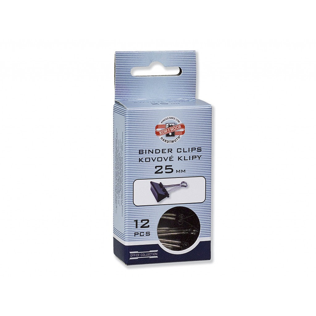 Koh-I-Noor Binder Clips - Papirklype 25mm - 12stk