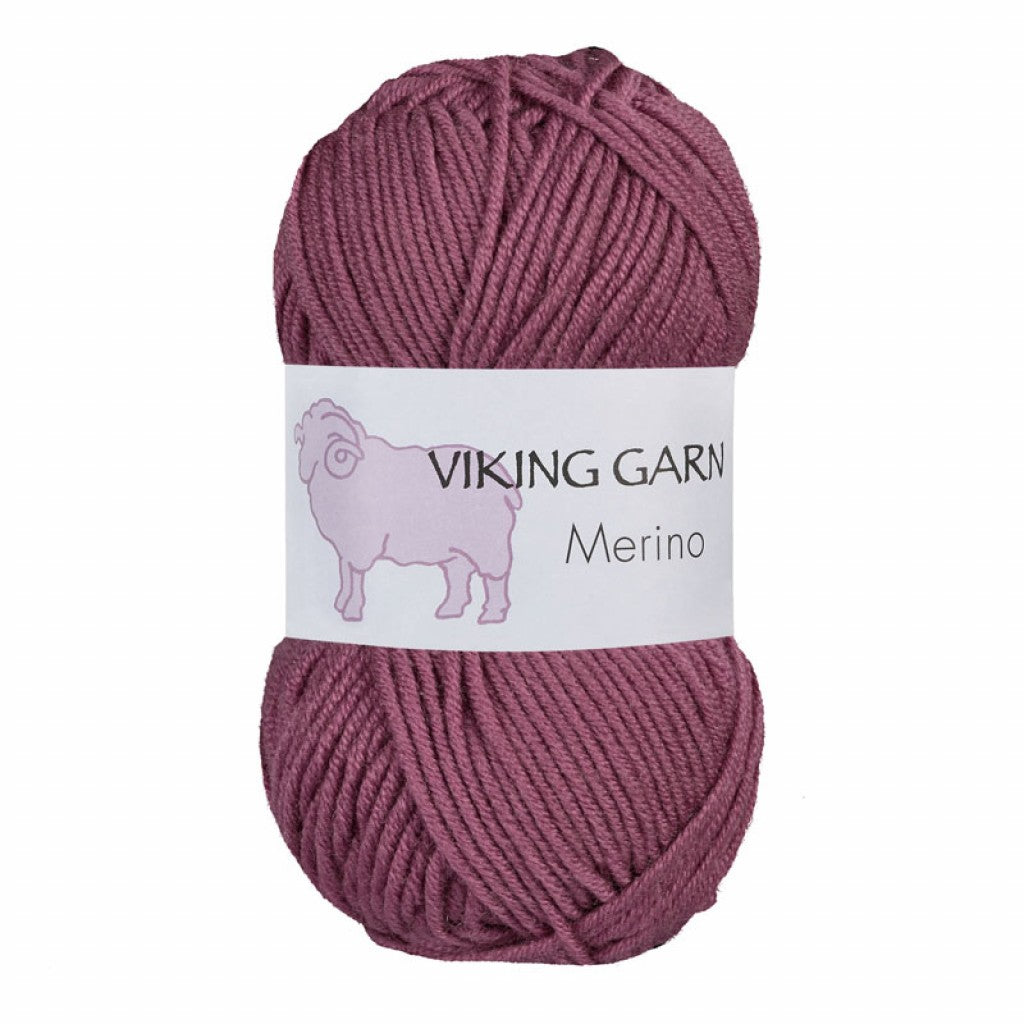 Merino - 867 Mørk Rosa