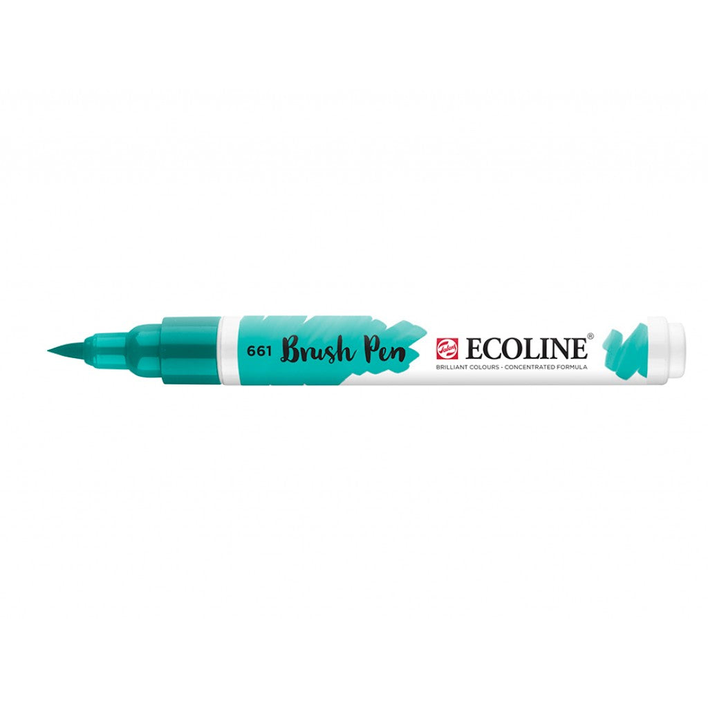 Talens Ecoline Brush Pen - 661 Turquoise Green