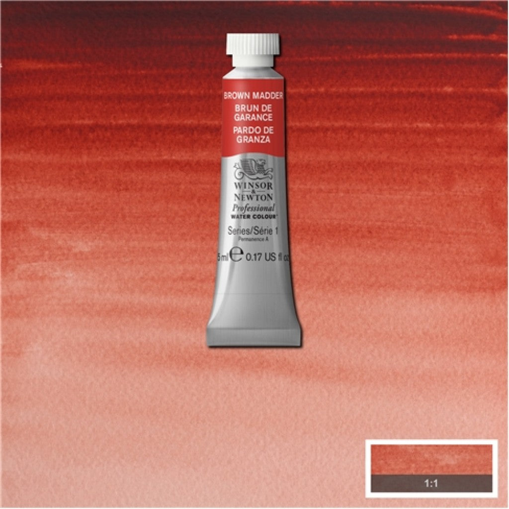 W&N - Artists Water Colour 5ml - 056 Brown Madder