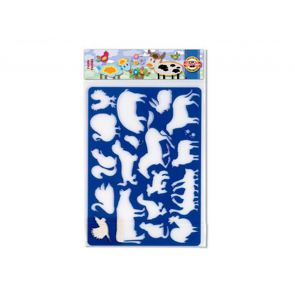 Koh-i-noor Tegnesjablong - Bondegård