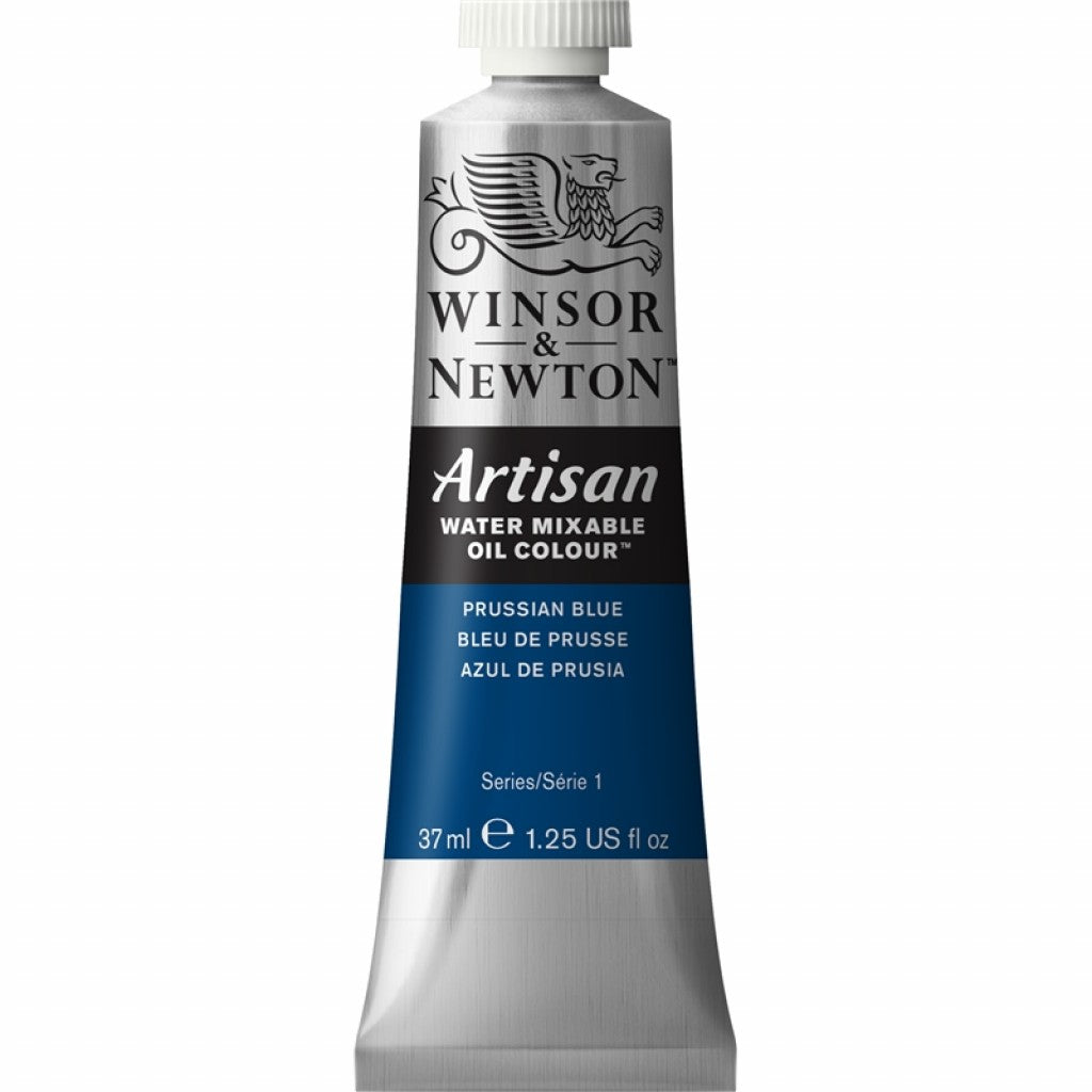 W&N - Artisan Water Mixable Oil 37ml - 538 Prussian Blue