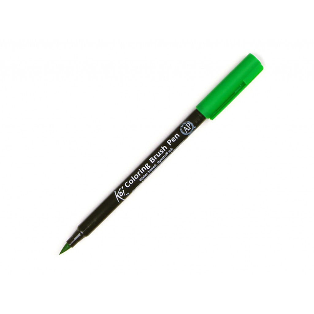 Sakura KOI Colouring Brush Pen  - Emerald Green #226