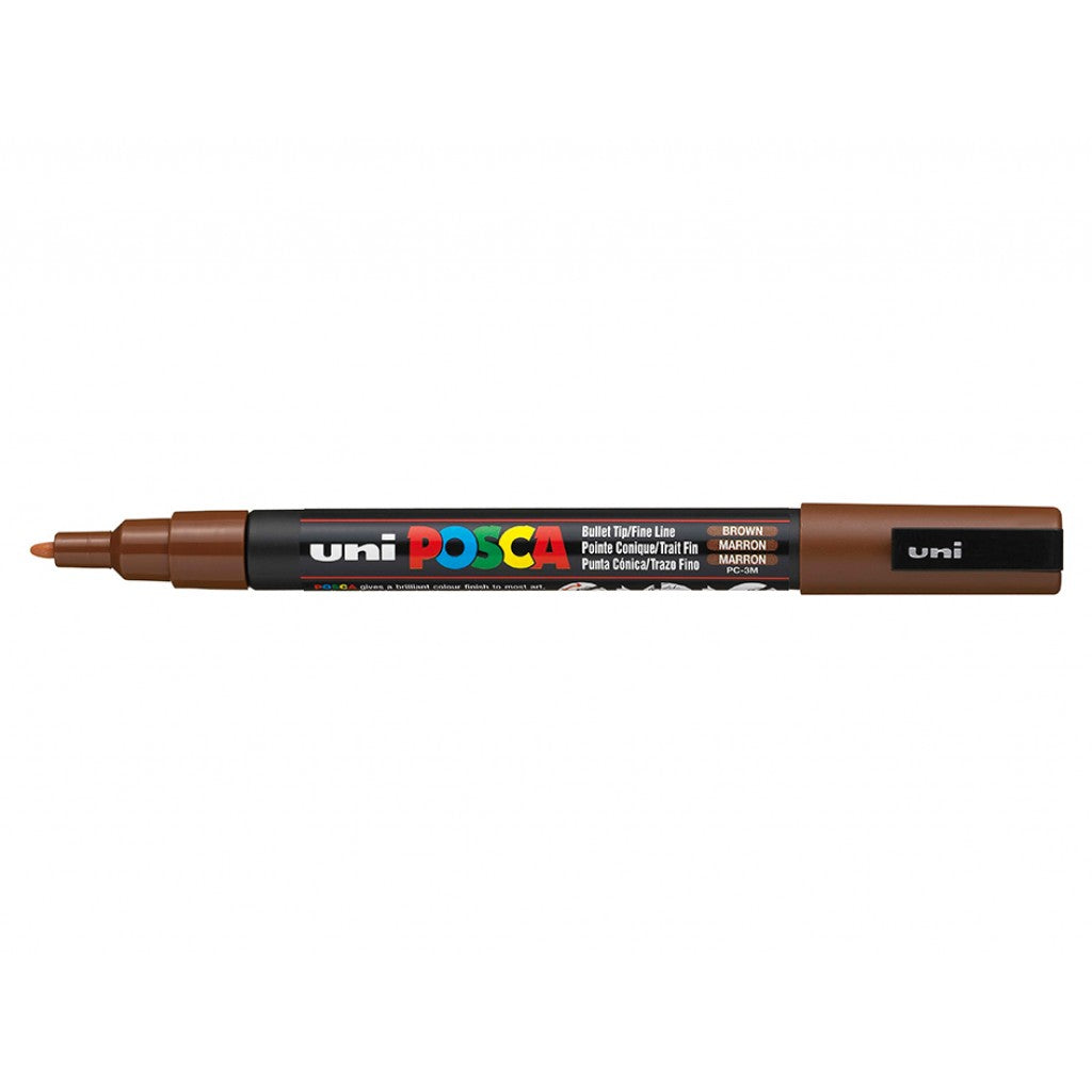 Uni POSCA PC-3M, Fine 0,9-1,3mm - 21 Brown