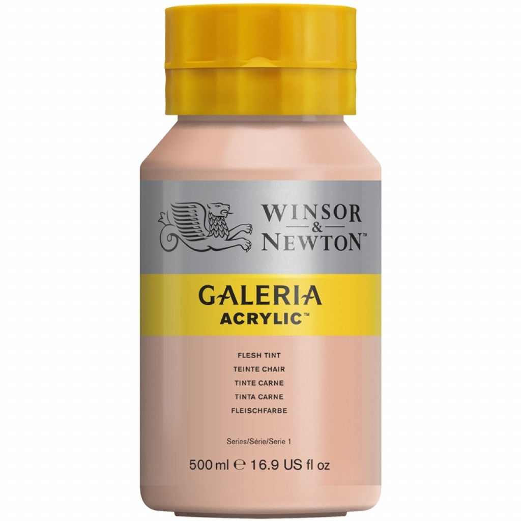 W&N - Galeria Acrylic 500ml - 257 Pale Rose Blush (Flesh Tint)