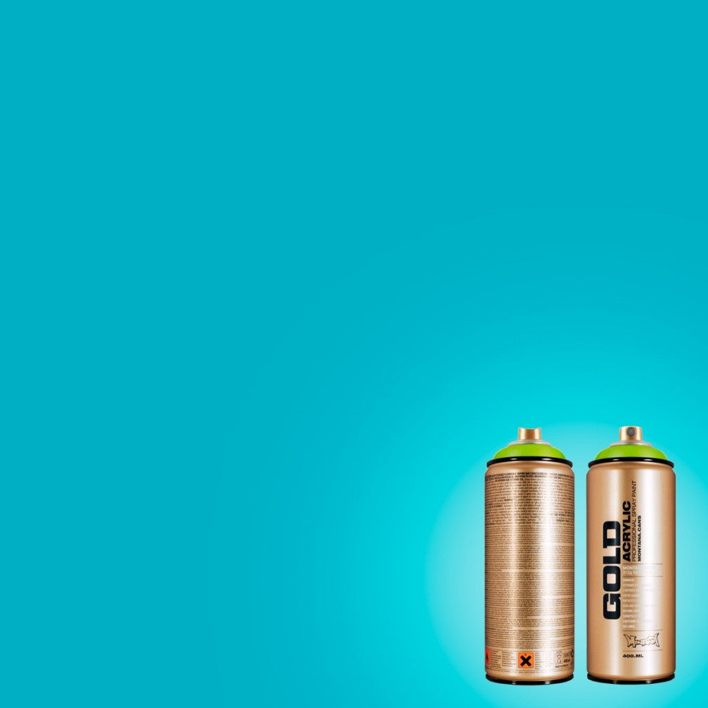 Montana - Gold 400ml - P2000 100% Cyan