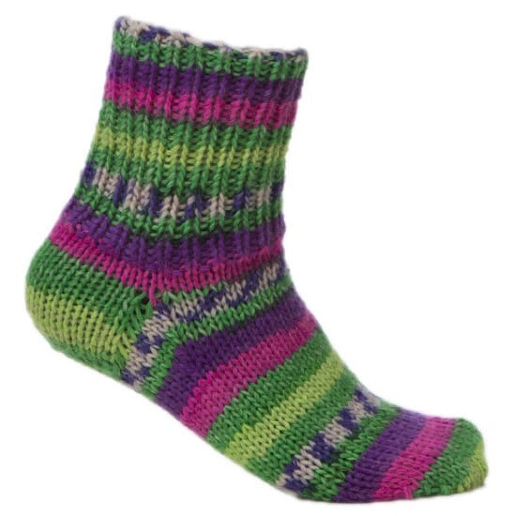 Viking Raggen - 739 Multi grønn/ rosa