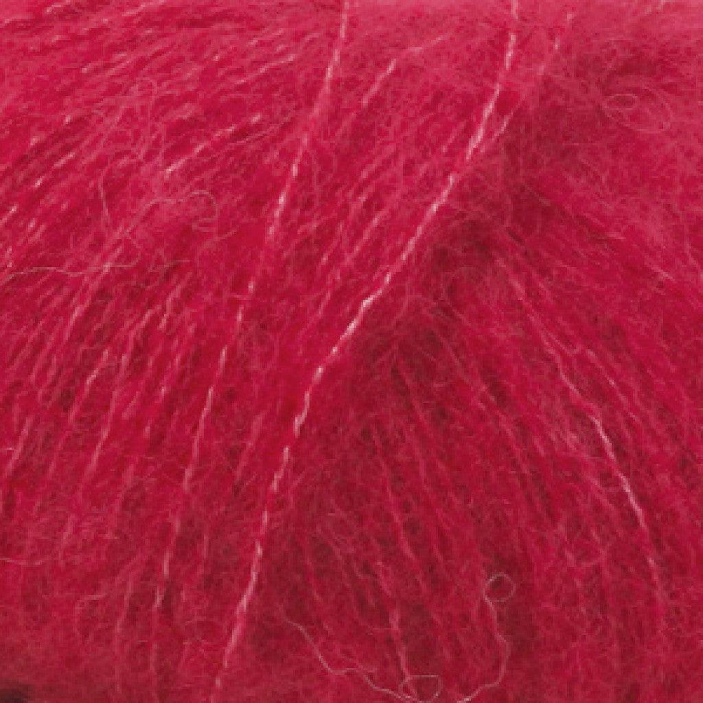 Brushed Alpaca Silk Uni - 7 Rød - HobbyHimmelen