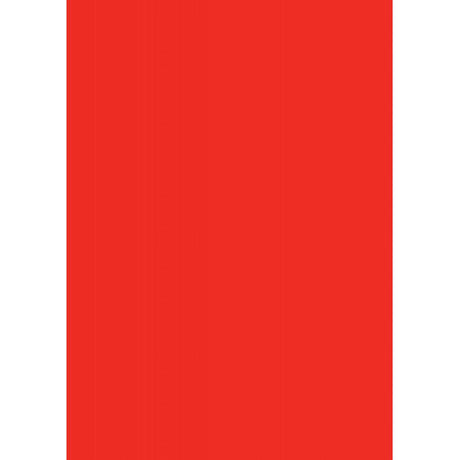 Büngers Farget papir A4 80g 50 ark rød - HobbyHimmelen