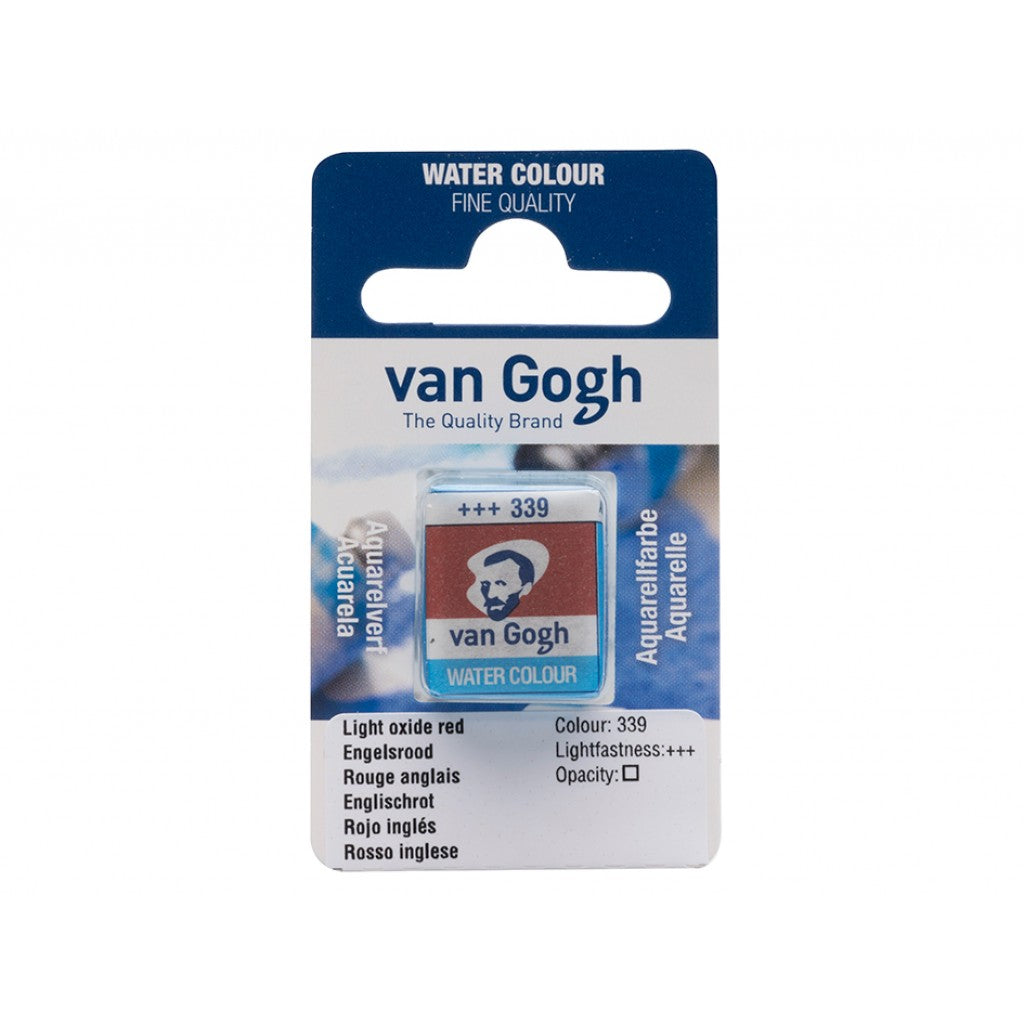 Van Gogh Akvarell H.Pan 339 Light oxide red