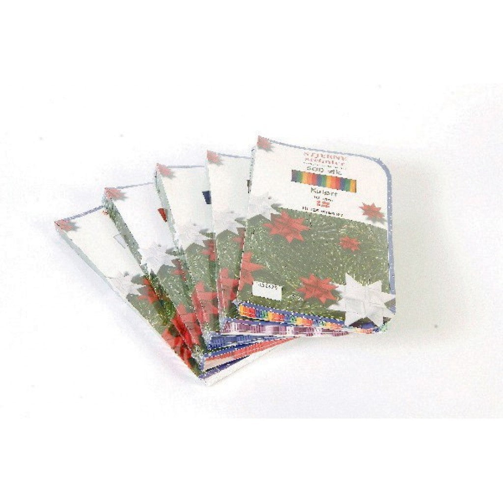 Stjernestrimler 10mm jumbo 500 hvit