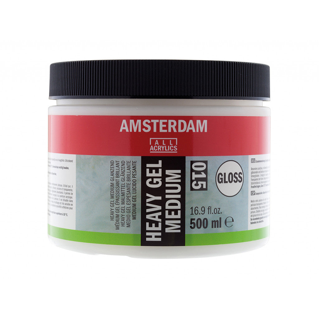 Amsterdam Heavy Gel Medium Glossy 015 - 500ml