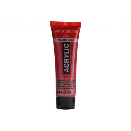 Amsterdam Standard 20ml - 348 Permament Red Purple - HobbyHimmelen