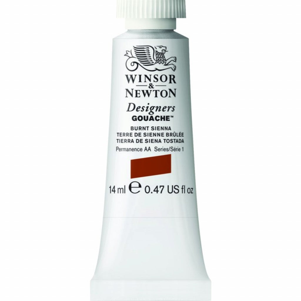 W&N - Designers Gouache 14ml - 074 Burnt Sienna