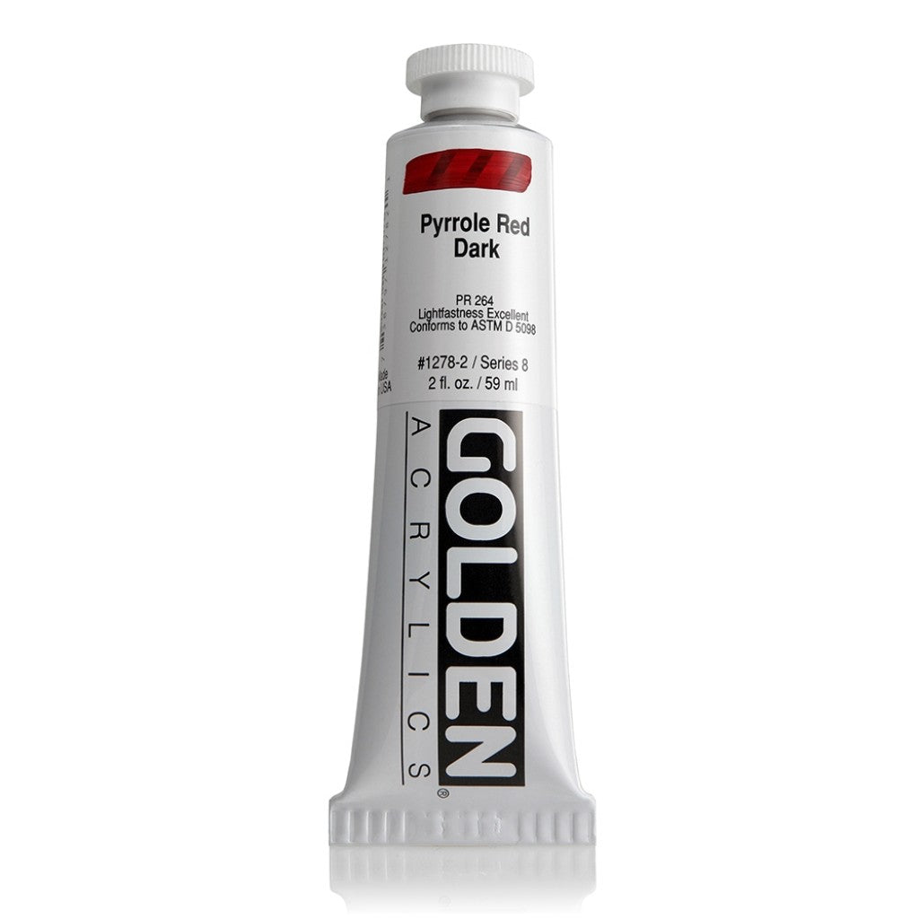 Golden - Heavy Body 59ml - 1278-2 Pyrrole Red Dark