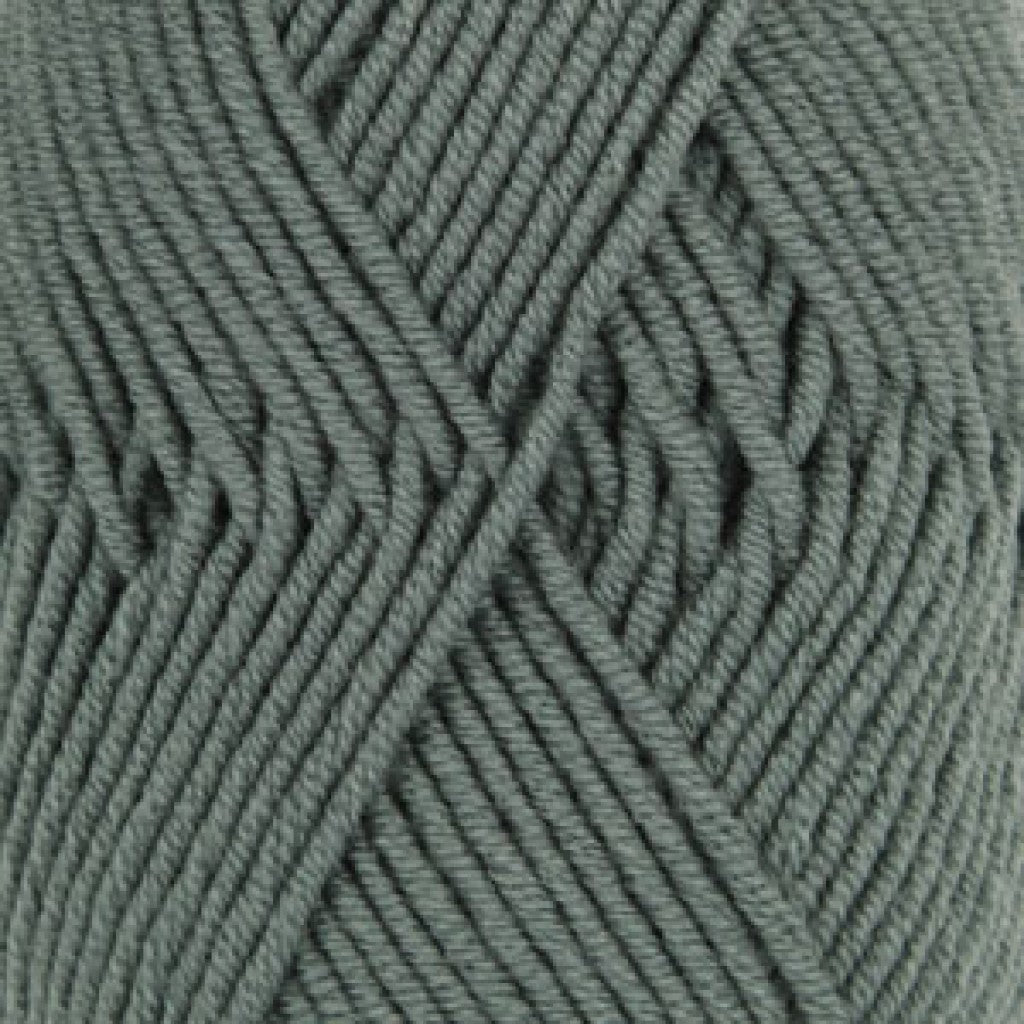 Merino Extra Fine Uni - 37 Tåkeskog