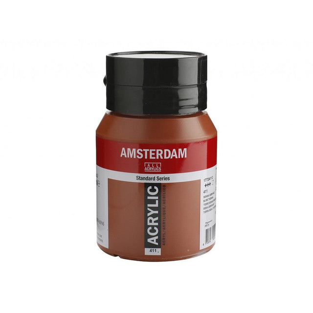 Amsterdam Standard 500ml - 411 Burnt Sienna - HobbyHimmelen