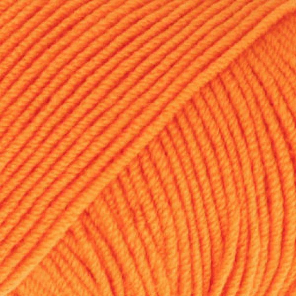 Baby Merino Uni - 36 Orange - HobbyHimmelen