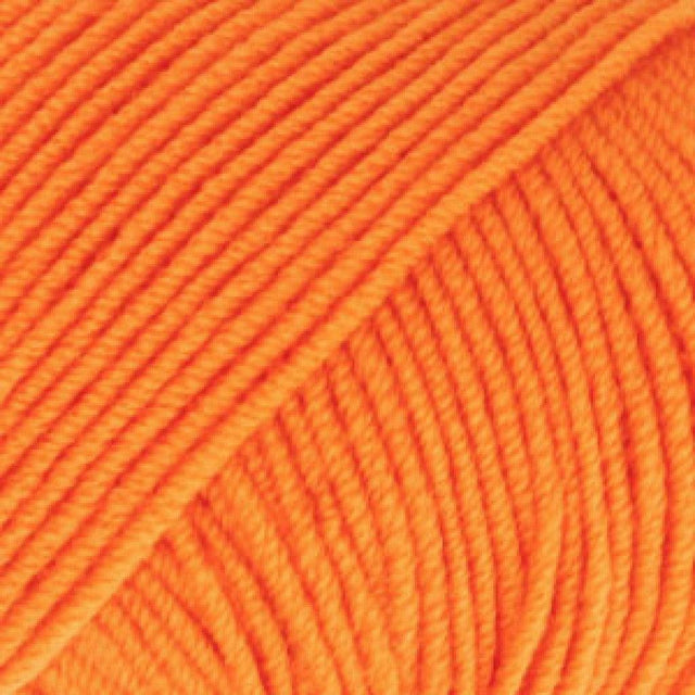 Baby Merino Uni - 36 Orange - HobbyHimmelen