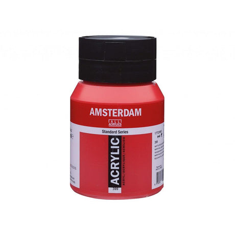 Amsterdam Standard 500ml - 399 Naphthol Red Deep - HobbyHimmelen