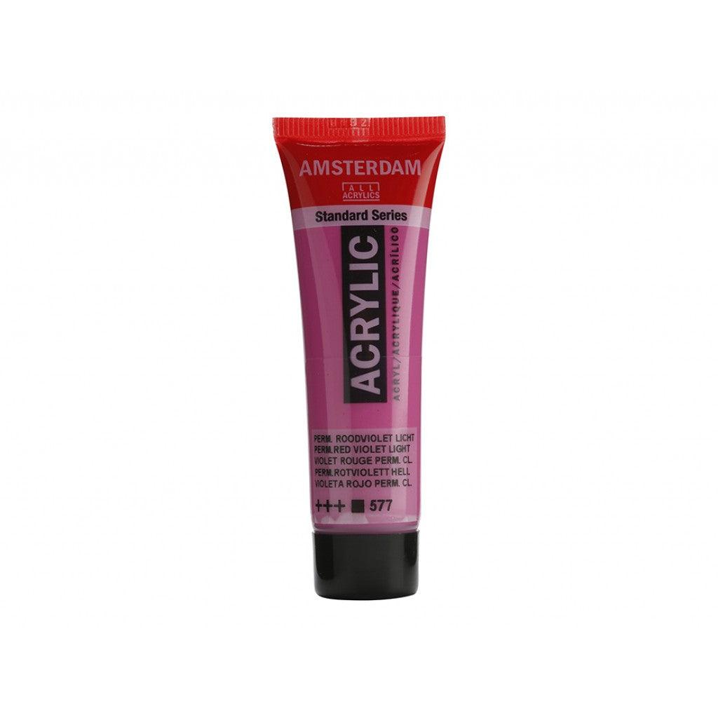 Amsterdam Standard 20ml - 577 Permament Red Violet Light - HobbyHimmelen