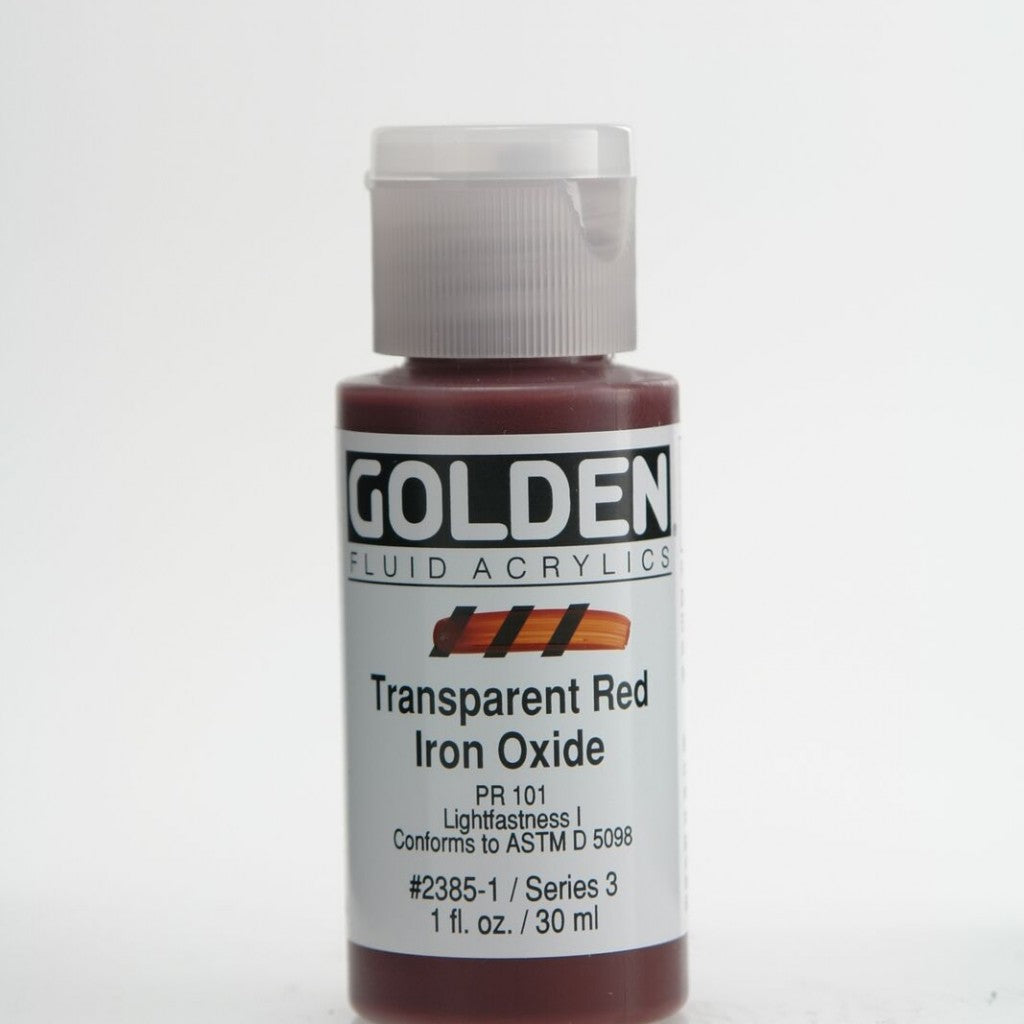 Golden - Fluid 30ml - 2385-1 Transparent Red Iron Oxide