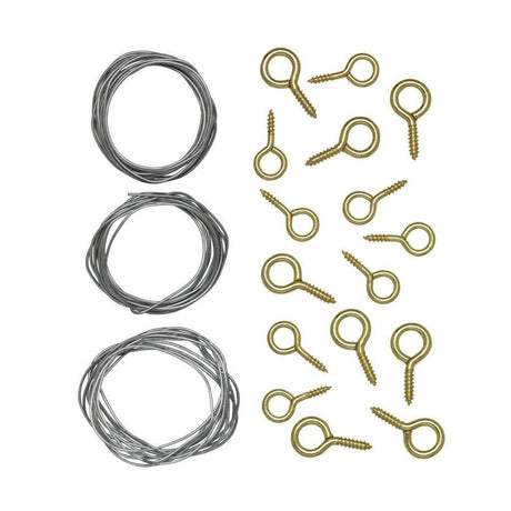 Bildeoppheng Øyeskruer /Wire - HobbyHimmelen