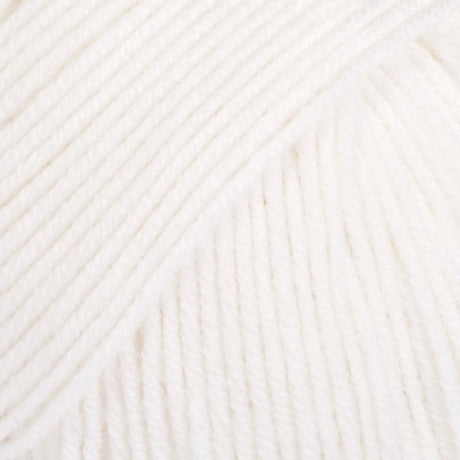 Baby Merino Uni - 1 Hvit - HobbyHimmelen