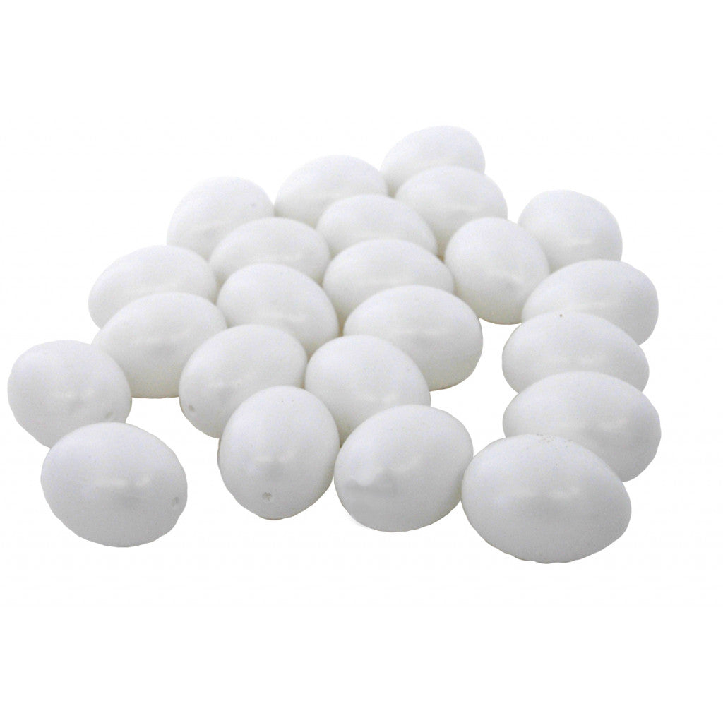 Plastegg med oppheng, 60mm - 24stk