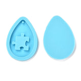 Silikonform  36x24mm - Anheng Pussel-Match, 2stk