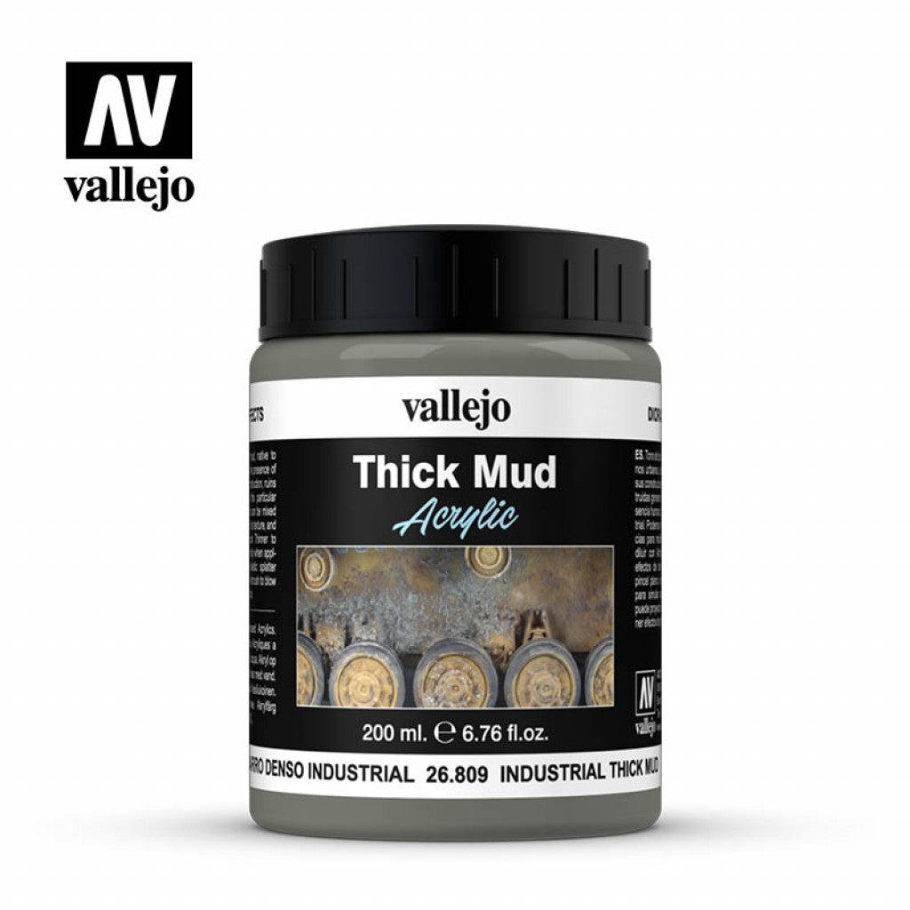 Vallejo Diorama Effects 26.809 - Industrial Thick Mud 200ml