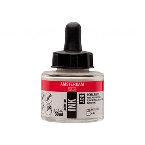 Amsterdam Ink 30ml - 817 Pearl White - HobbyHimmelen