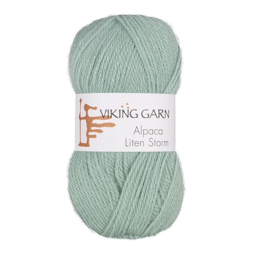 Alpaca Liten Storm - 731 Lys Petrol - HobbyHimmelen