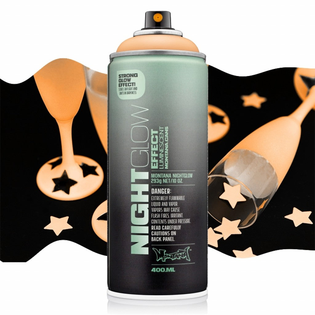 Montana - Night Glow 400ml - Ng2000 Luminescent Orange