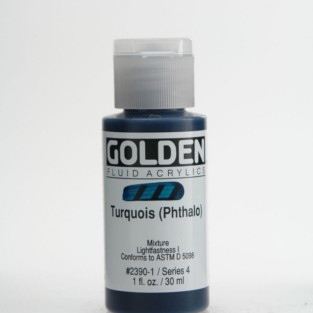 Golden - Fluid 30ml - 2390-1 Turquois (Phthalo)